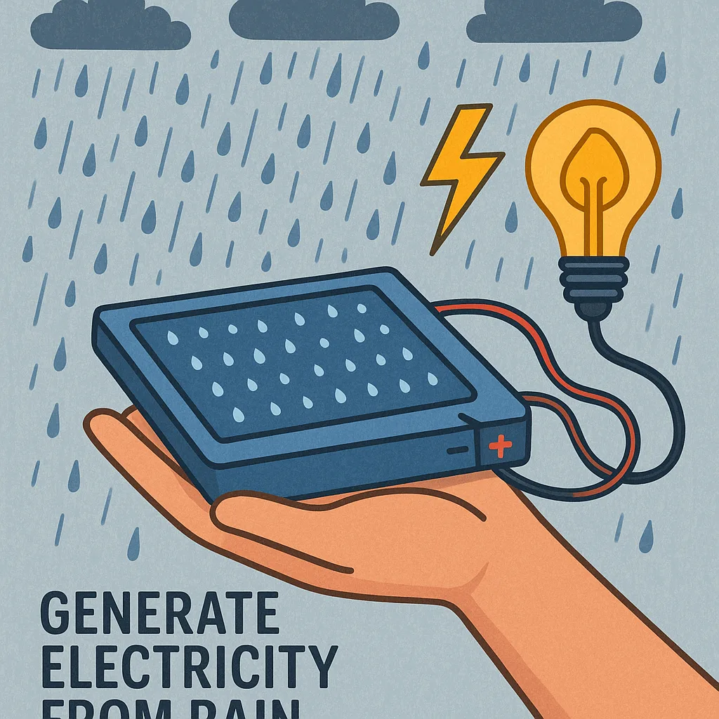 Harnessing the Power of Rain: Innovative Ways to Generate Clean Electricity