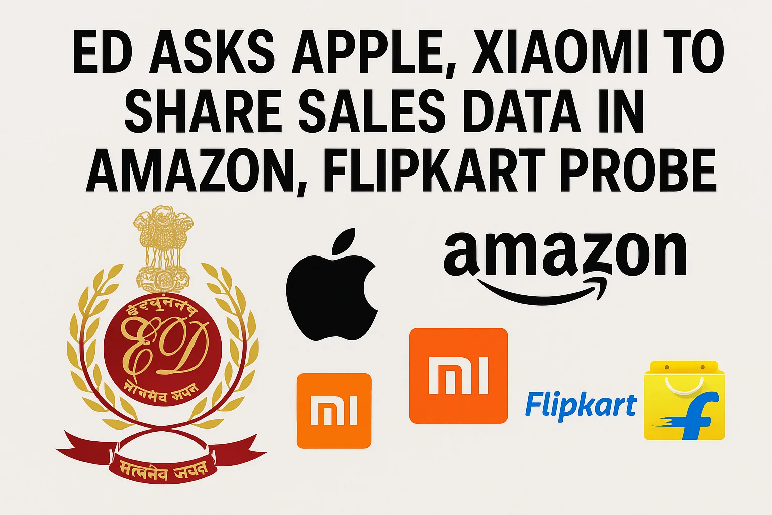 ED Probes Apple & Xiaomi in Amazon-Flipkart Antitrust Case: Key Details & Implications