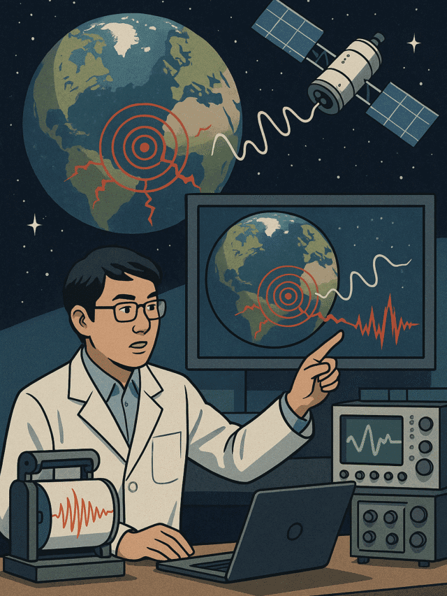 Earthquakes Disrupt Satellites, Space Ripples Revealed