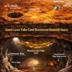 giant volcanic cave on Venus